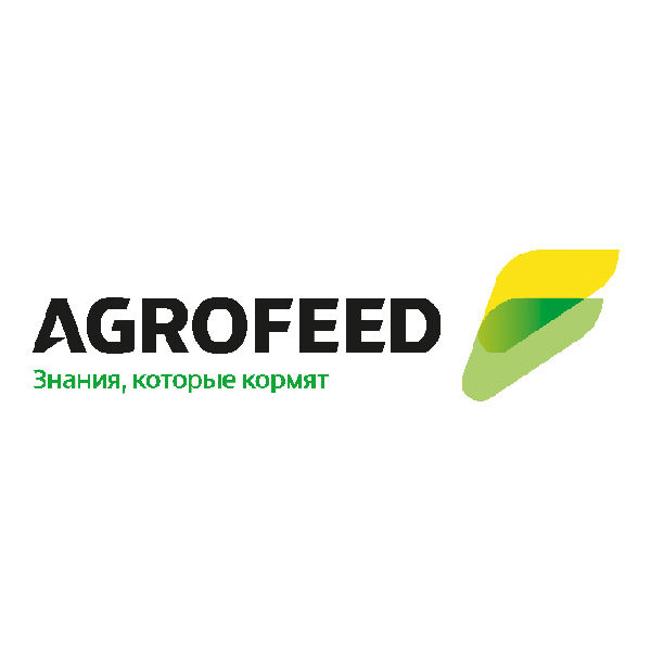 Логотип компании AGROFEED – производитель кормов и кормовых добавок для животноводства